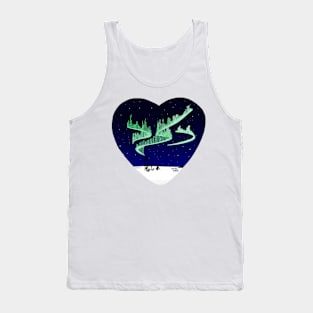 Beautiful aurora pearls Tank Top